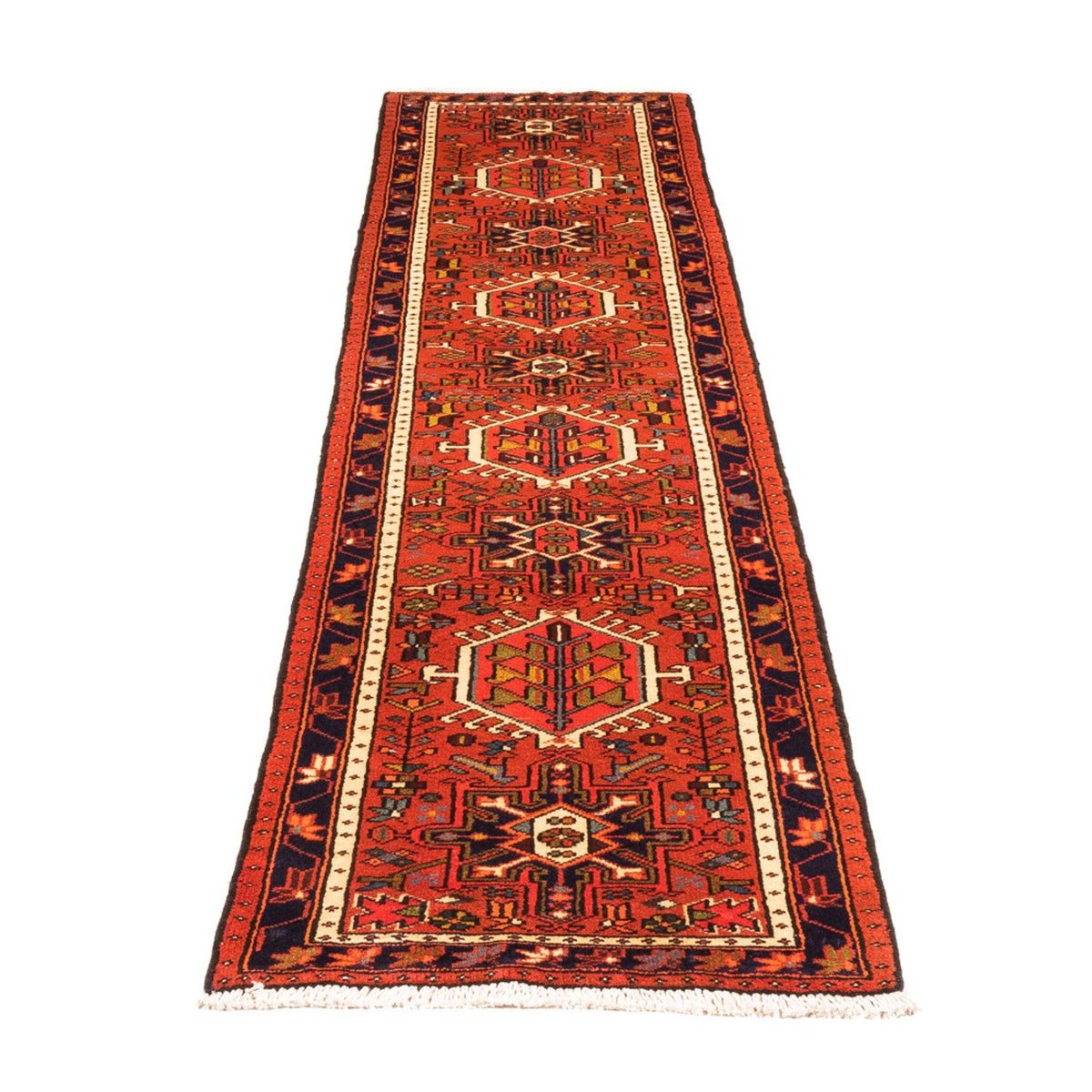 Loper Perzisch Tapijt - Nomadisch - 301 x 70 cm - rood