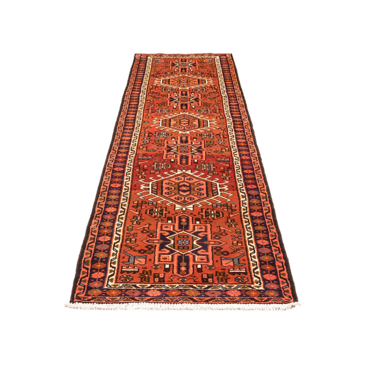 Loper Perzisch Tapijt - Nomadisch - 290 x 76 cm - rood