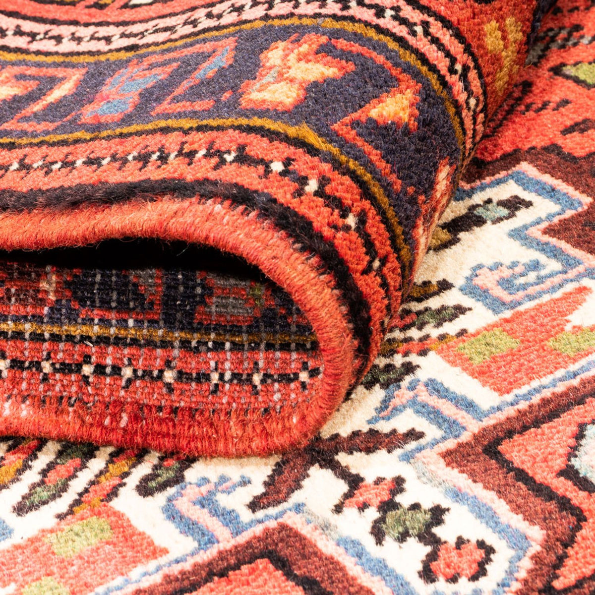 Loper Perzisch Tapijt - Nomadisch - 297 x 77 cm - rood