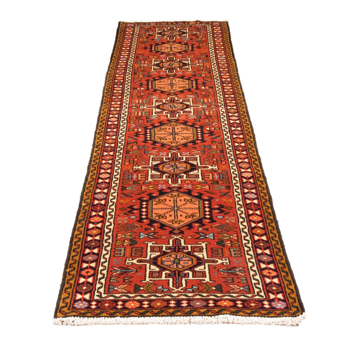 Loper Perzisch Tapijt - Nomadisch - 285 x 71 cm - rood