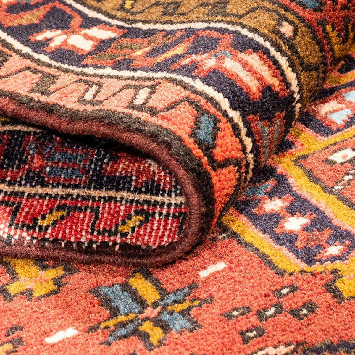 Loper Perzisch Tapijt - Nomadisch - 283 x 72 cm - rood