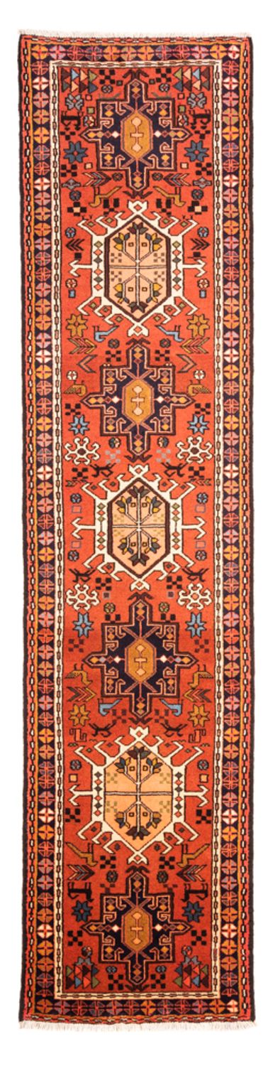 Loper Perzisch Tapijt - Nomadisch - 296 x 70 cm - rood