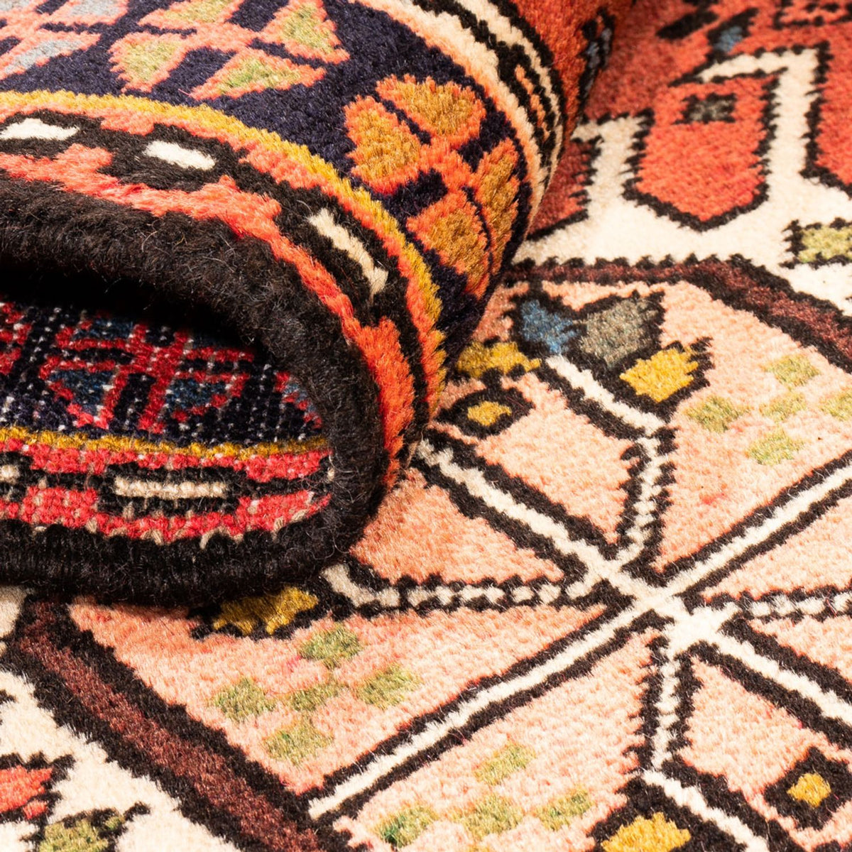 Loper Perzisch Tapijt - Nomadisch - 296 x 70 cm - rood