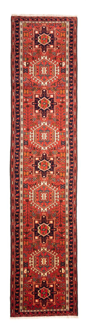 Loper Perzisch Tapijt - Nomadisch - 300 x 70 cm - rood