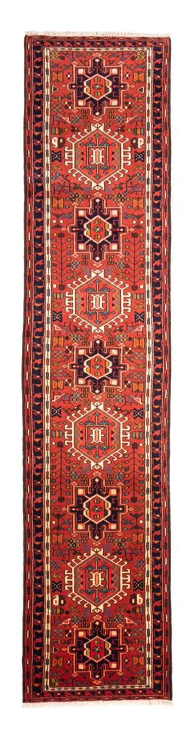 Loper Perzisch Tapijt - Nomadisch - 300 x 70 cm - rood