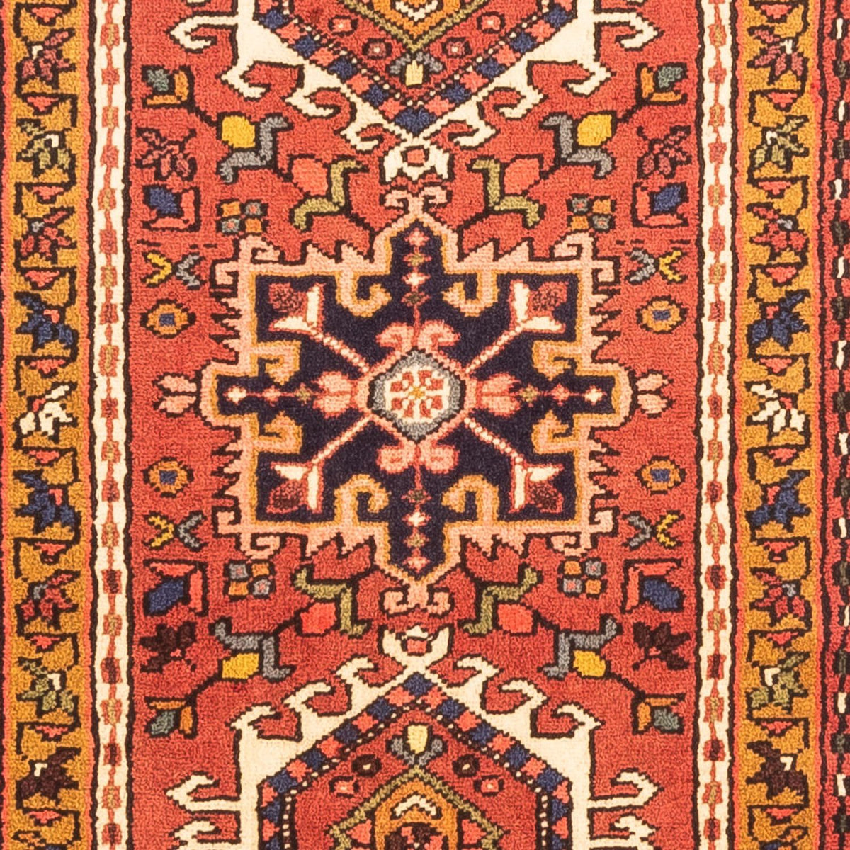 Loper Perzisch Tapijt - Nomadisch - 300 x 70 cm - rood