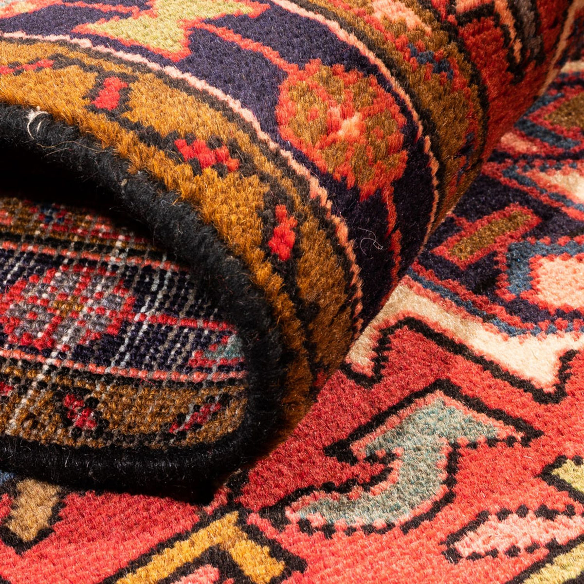 Loper Perzisch Tapijt - Nomadisch - 285 x 72 cm - rood