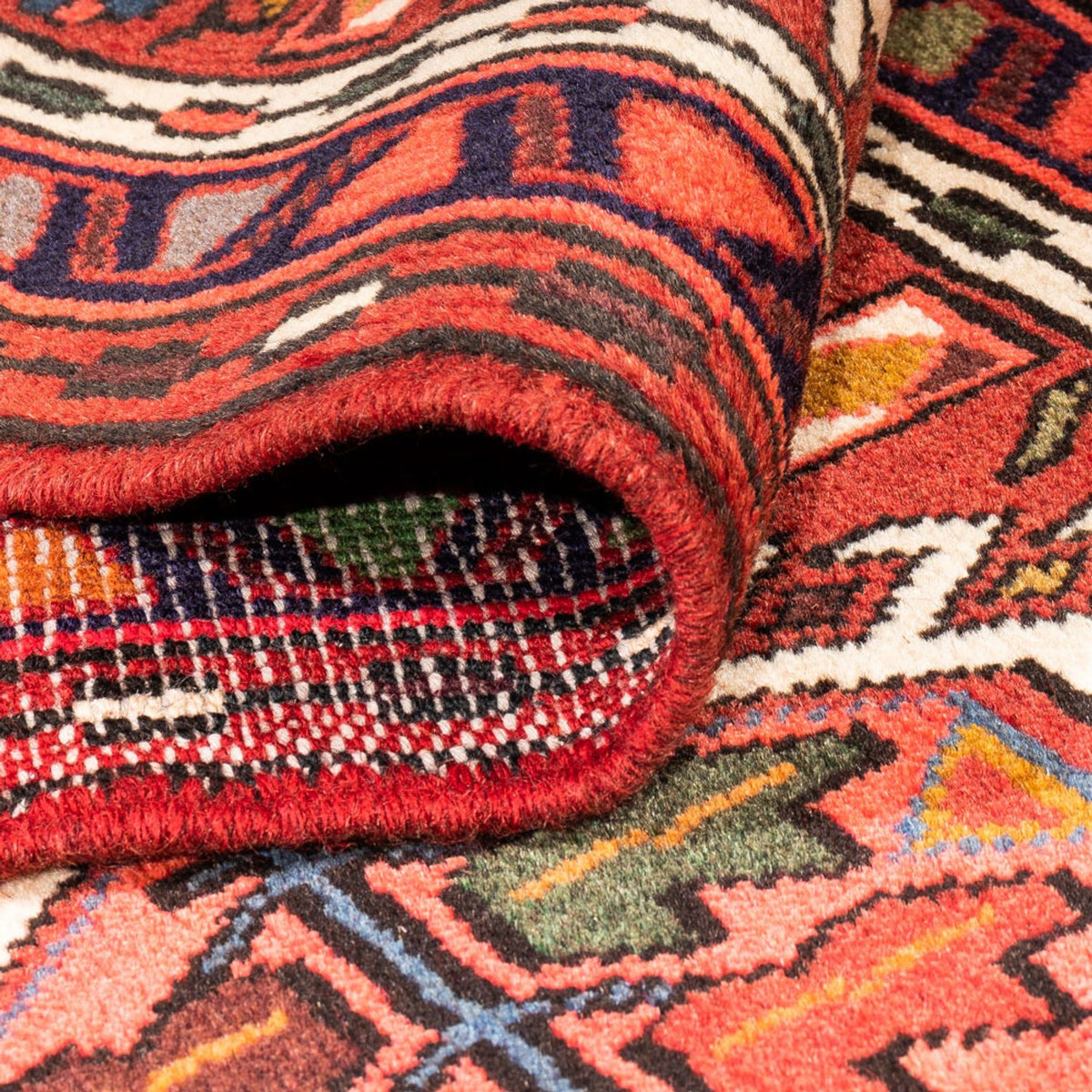 Loper Perzisch Tapijt - Nomadisch - 288 x 70 cm - rood