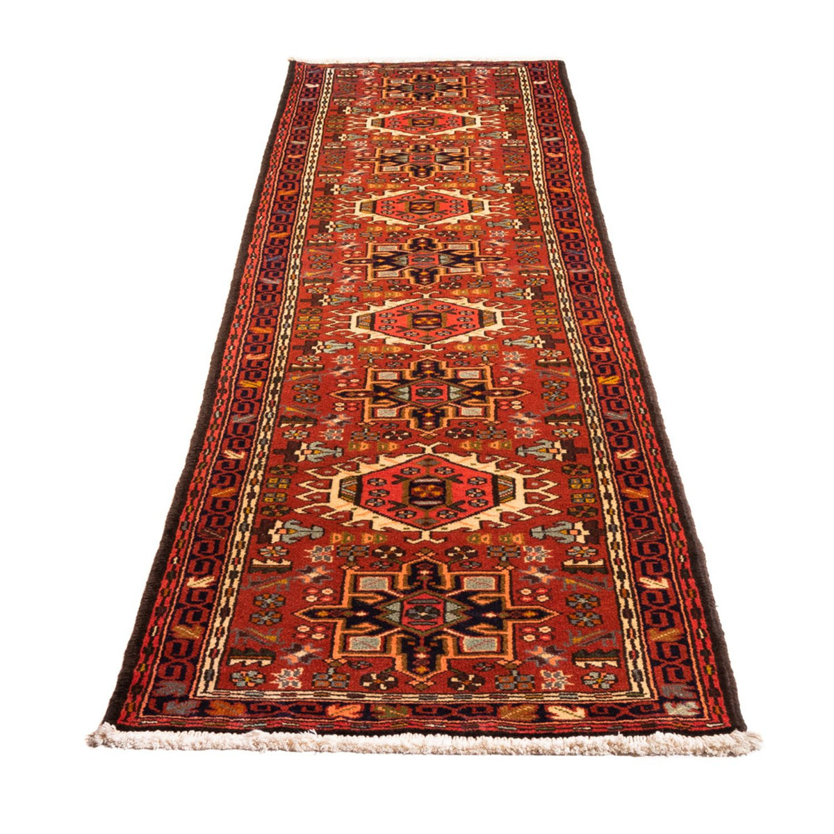 Loper Perzisch Tapijt - Nomadisch - 298 x 73 cm - rood