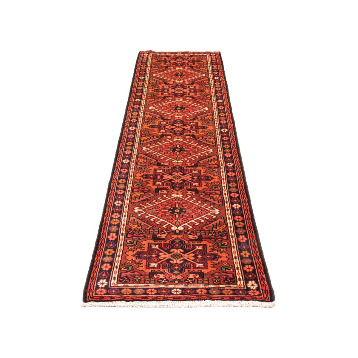 Loper Perzisch Tapijt - Nomadisch - 296 x 70 cm - rood