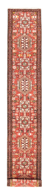 Loper Perzisch Tapijt - Nomadisch - 393 x 62 cm - rood