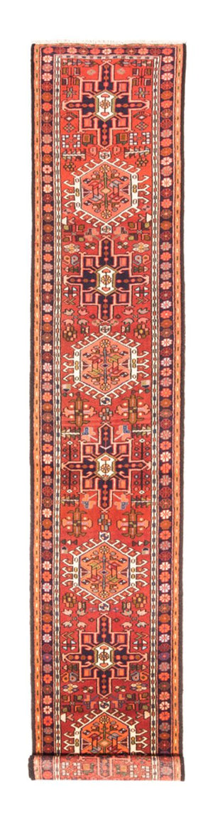 Loper Perzisch Tapijt - Nomadisch - 400 x 70 cm - rood