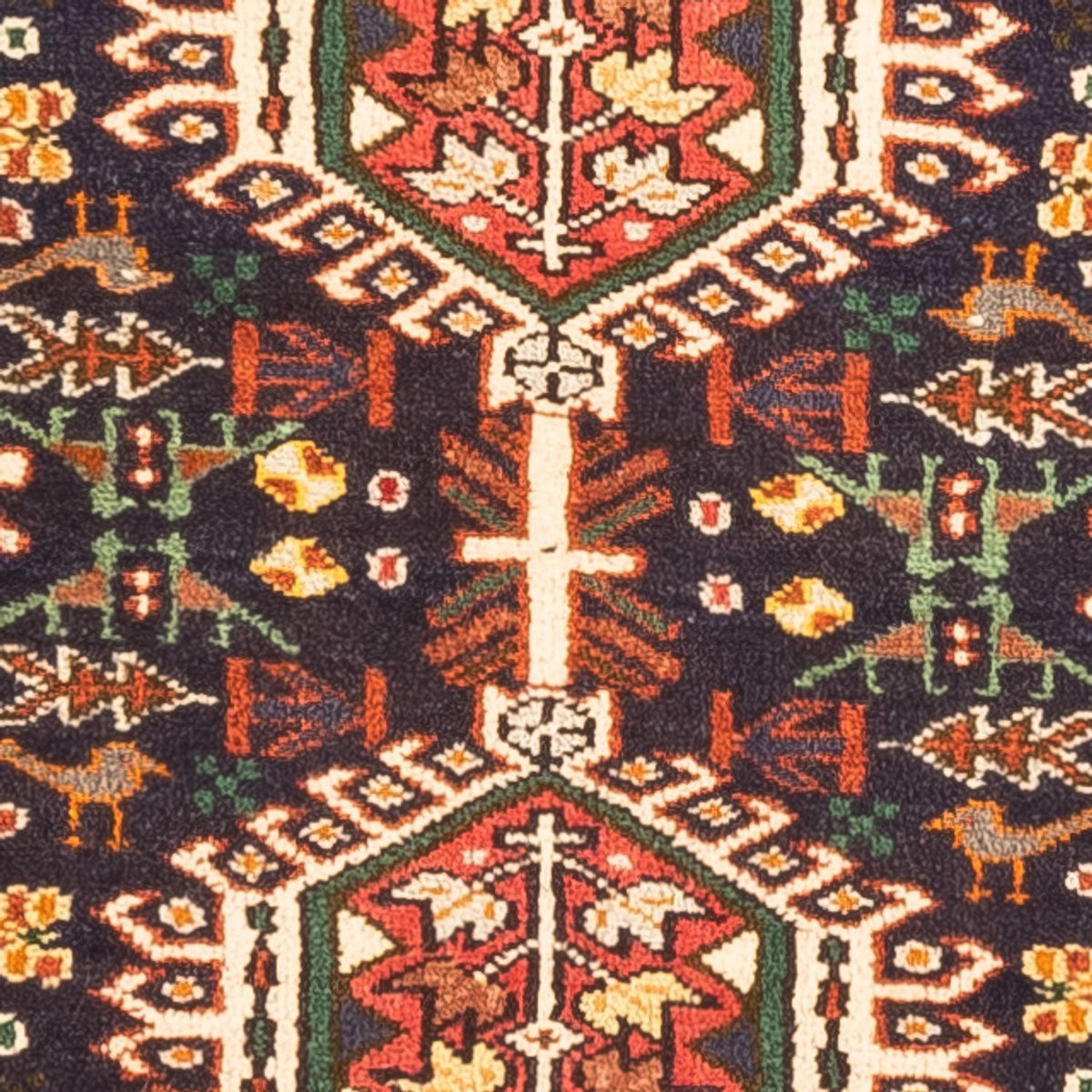 Perzisch Tapijt - Nomadisch - 146 x 70 cm - donkerblauw