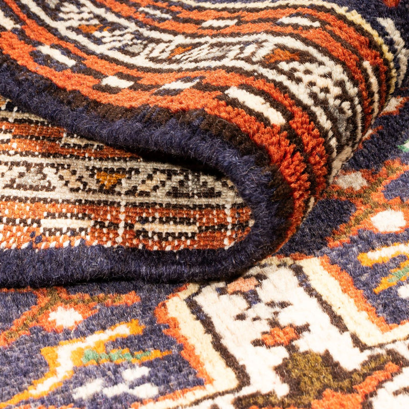 Perzisch Tapijt - Nomadisch - 146 x 70 cm - donkerblauw