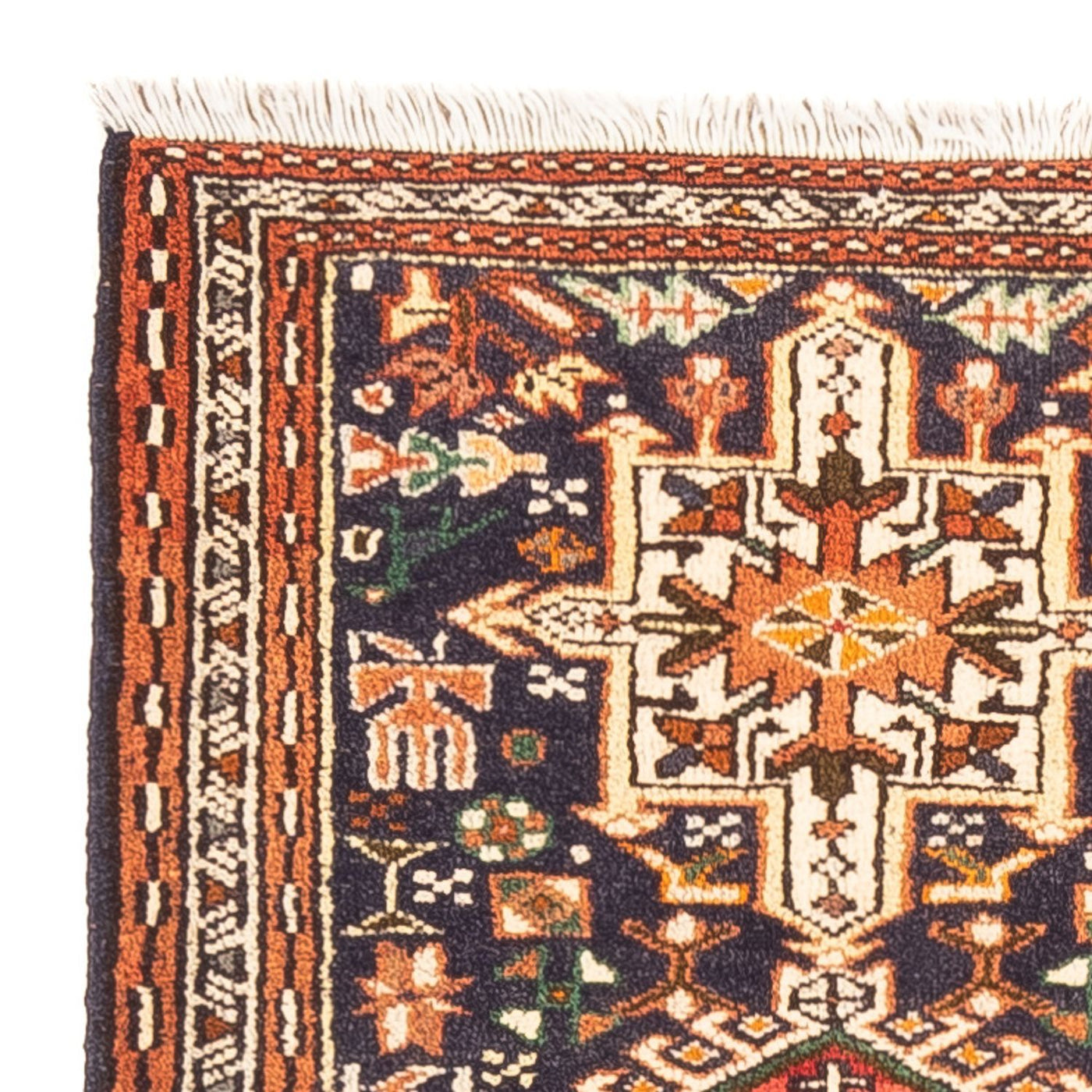 Qaraja Tapijt 138x73cm - Perzisch tapijt