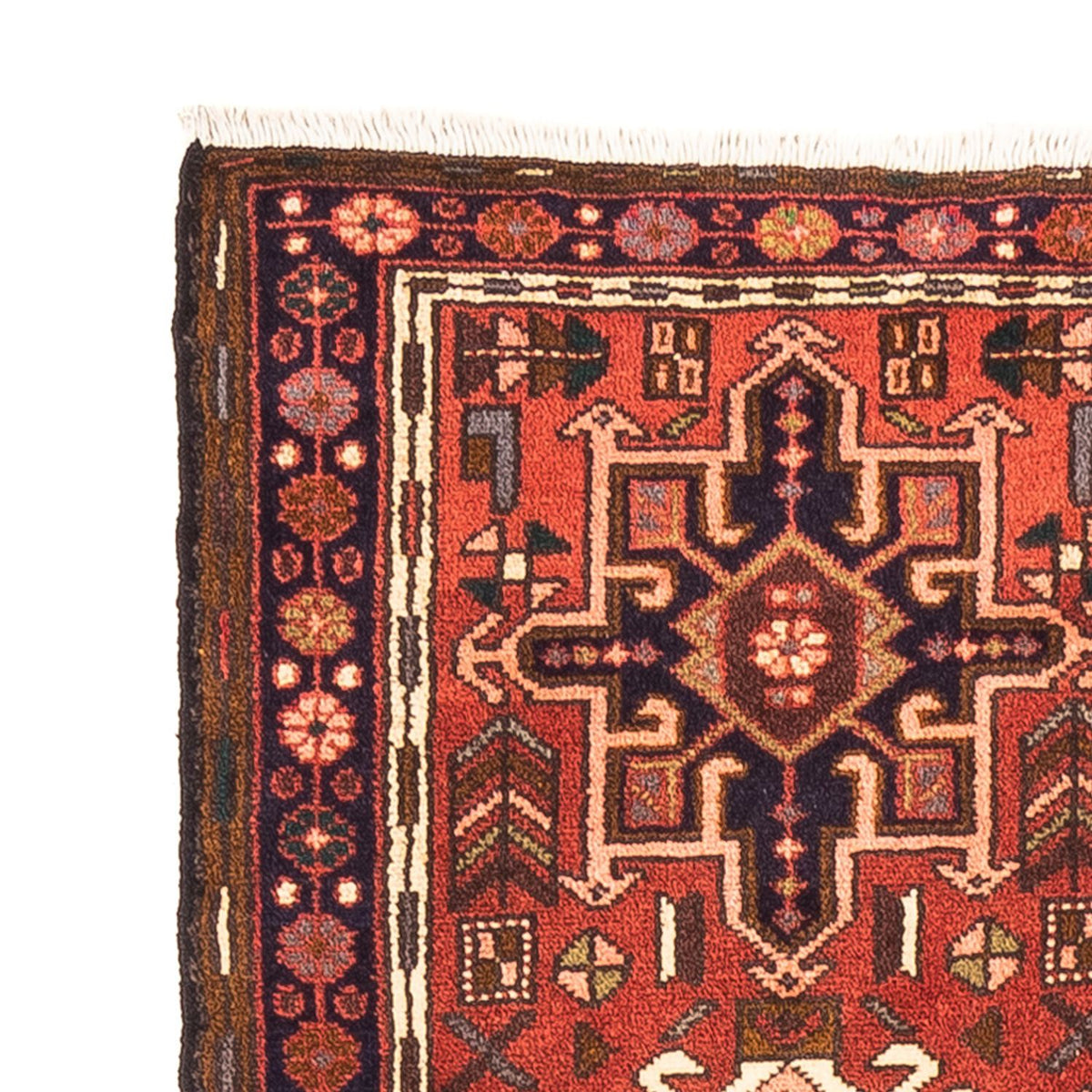 Loper Perzisch Tapijt - Nomadisch - 203 x 60 cm - rood