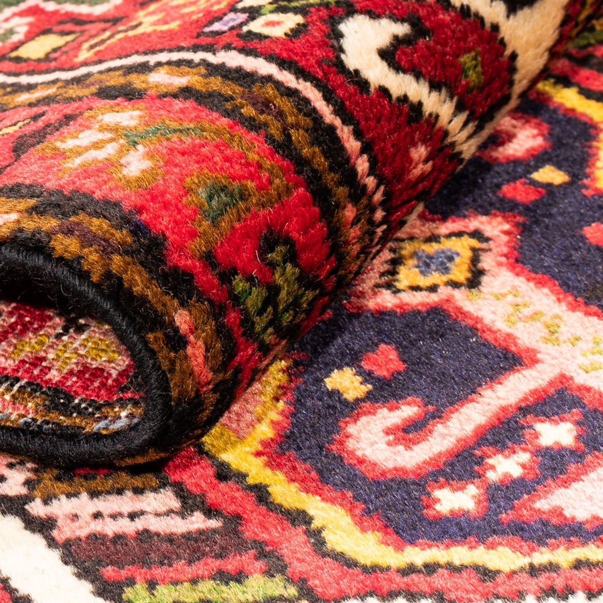 Loper Perzisch Tapijt - Nomadisch - 195 x 58 cm - rood