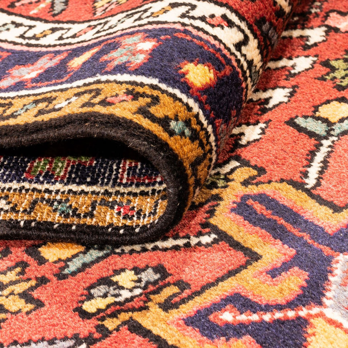 Loper Perzisch Tapijt - Nomadisch - 288 x 70 cm - rood