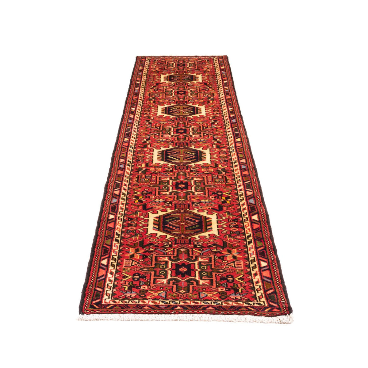 Loper Perzisch Tapijt - Nomadisch - 303 x 67 cm - rood