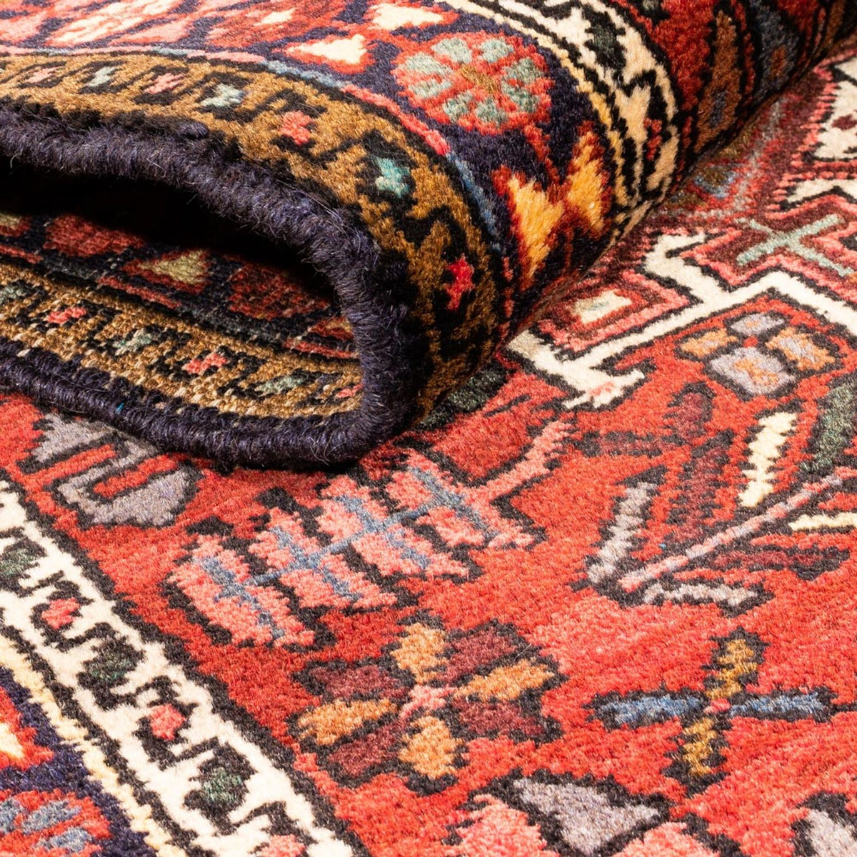 Loper Perzisch Tapijt - Nomadisch - 276 x 67 cm - rood