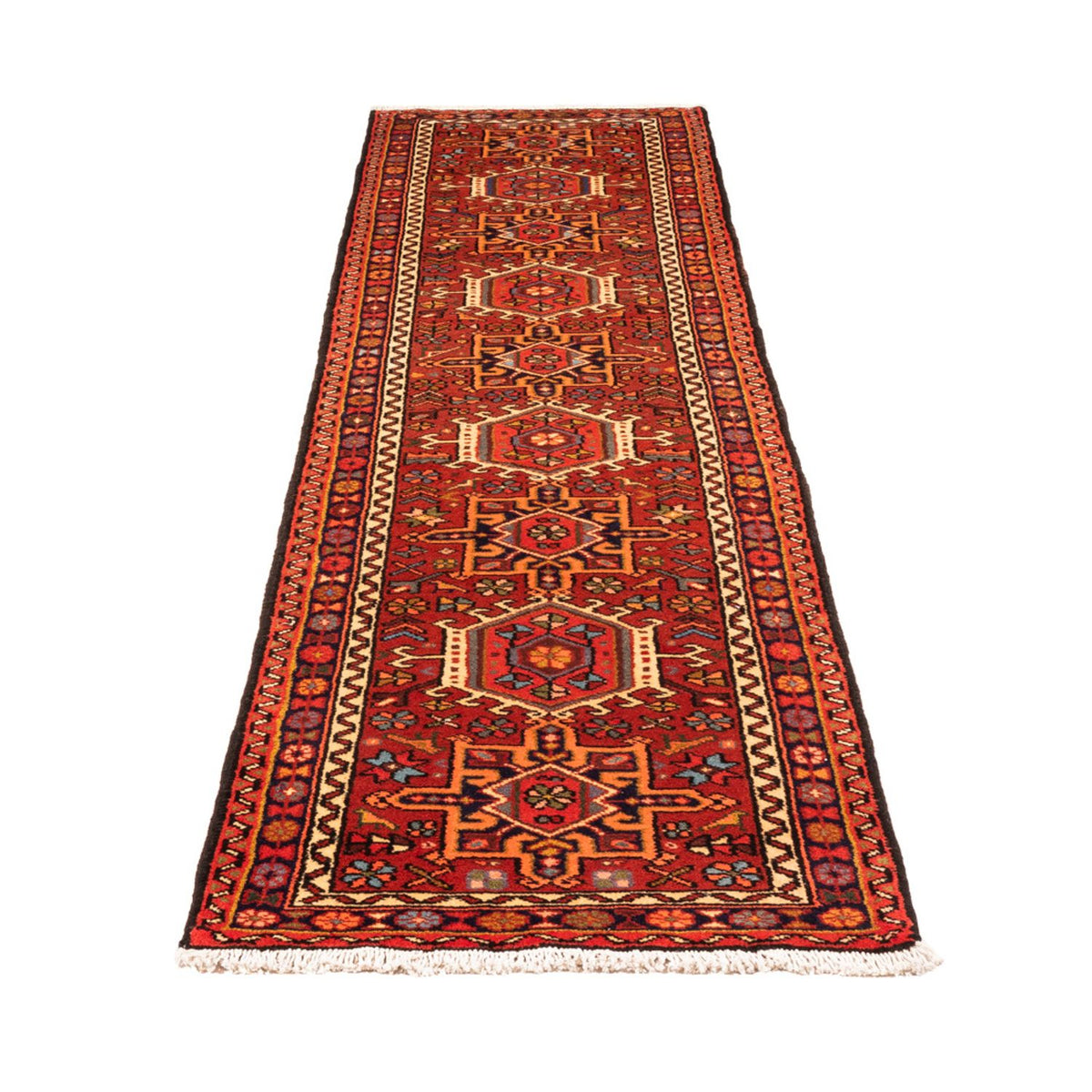 Loper Perzisch Tapijt - Nomadisch - 287 x 66 cm - rood