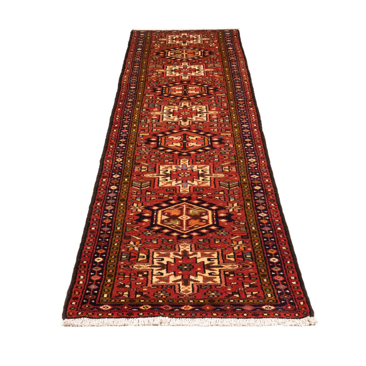 Loper Perzisch Tapijt - Nomadisch - 300 x 70 cm - rood
