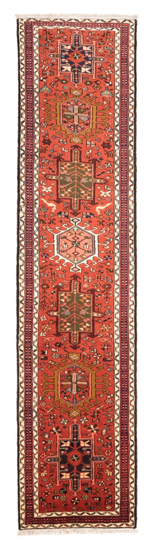 Loper Perzisch Tapijt - Nomadisch - 303 x 70 cm - rood