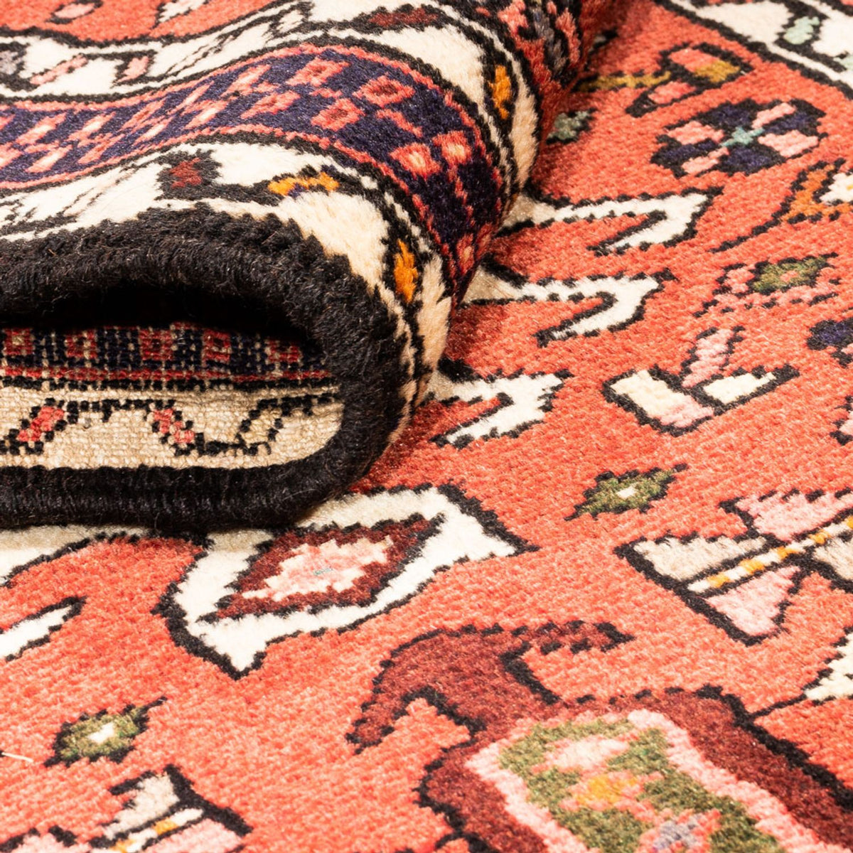 Loper Perzisch Tapijt - Nomadisch - 303 x 70 cm - rood