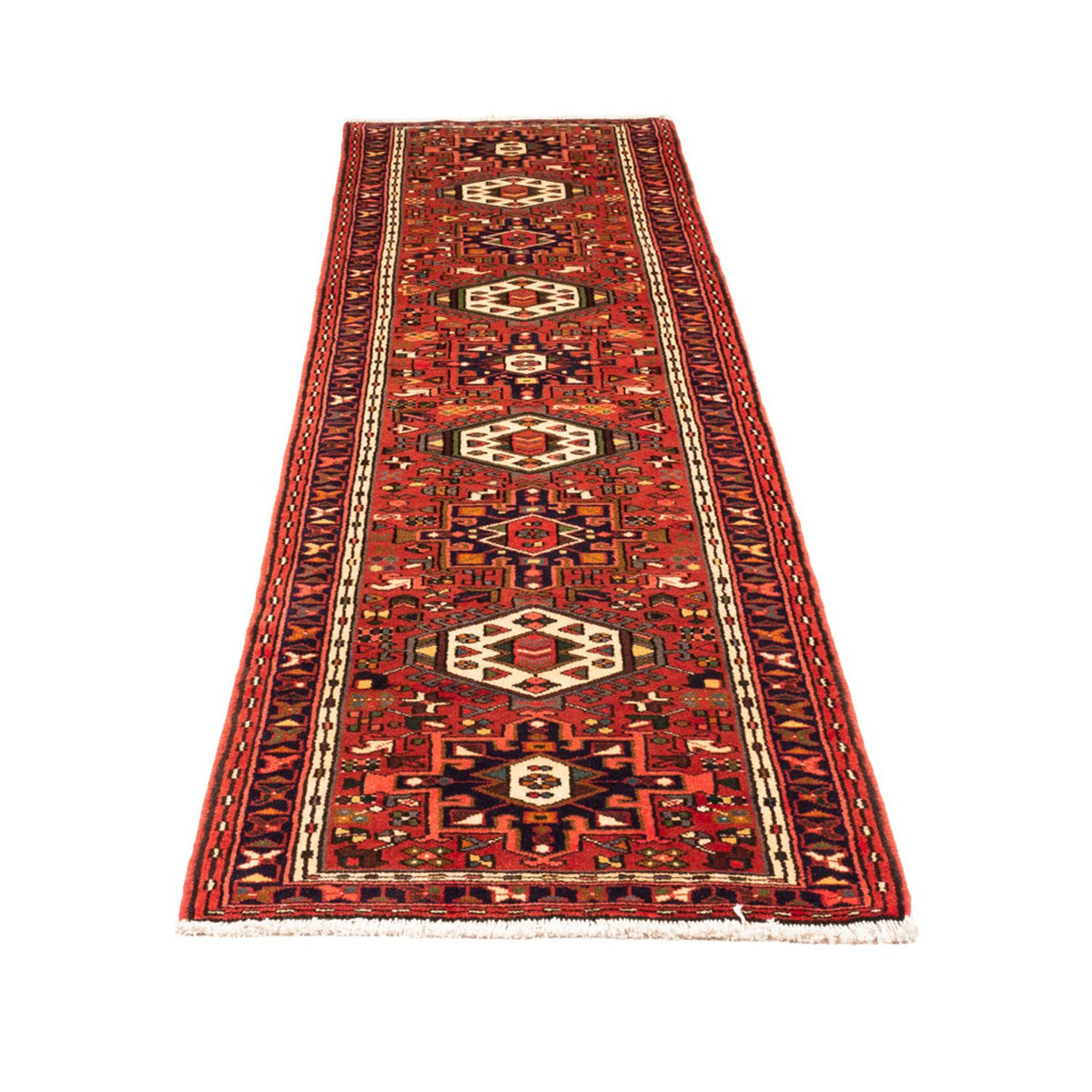 Loper Perzisch Tapijt - Nomadisch - 296 x 70 cm - rood