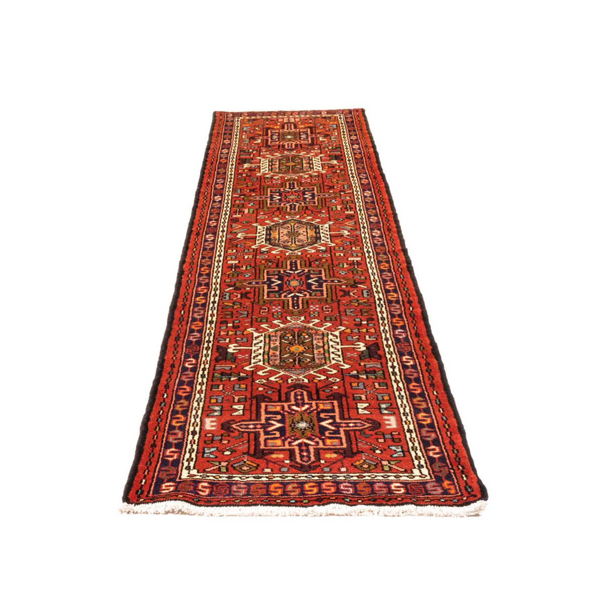 Loper Perzisch Tapijt - Nomadisch - 285 x 70 cm - rood