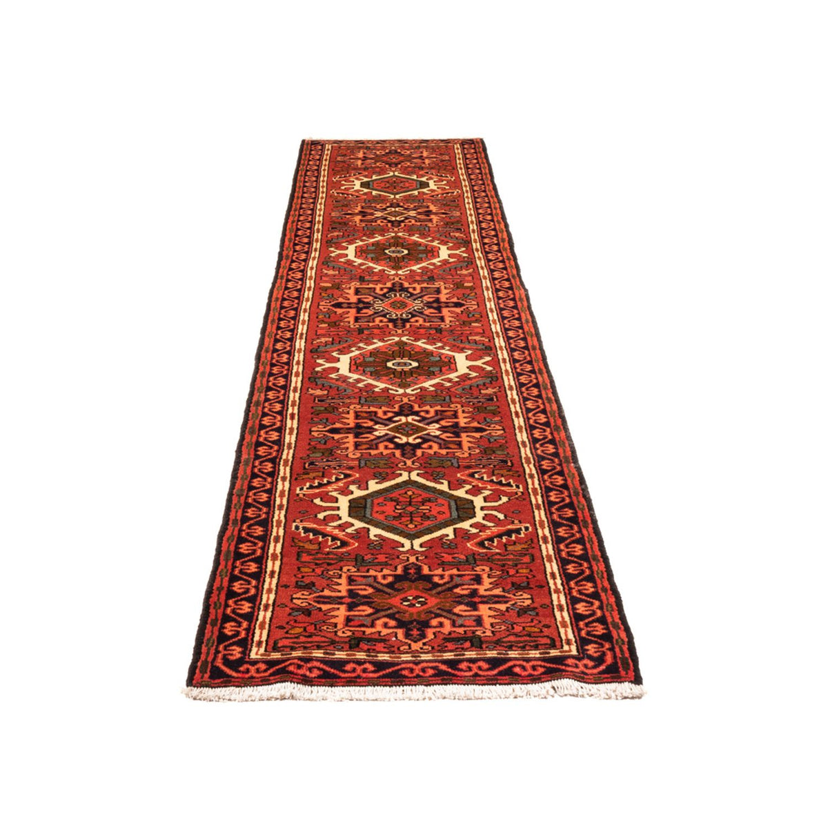 Loper Perzisch Tapijt - Nomadisch - 300 x 73 cm - rood