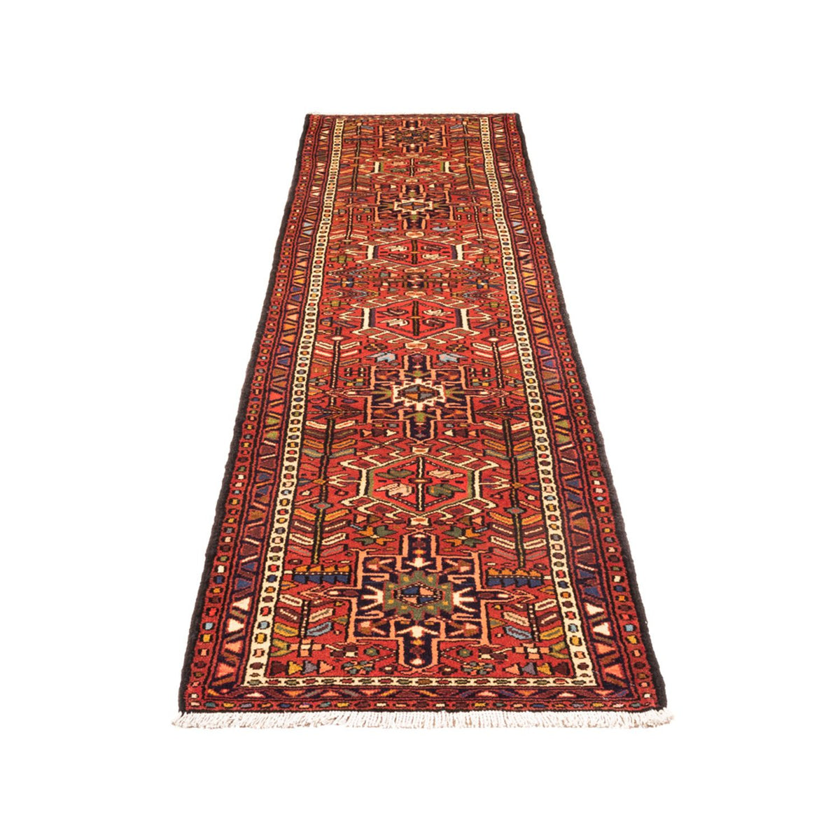 Loper Perzisch Tapijt - Nomadisch - 302 x 71 cm - rood