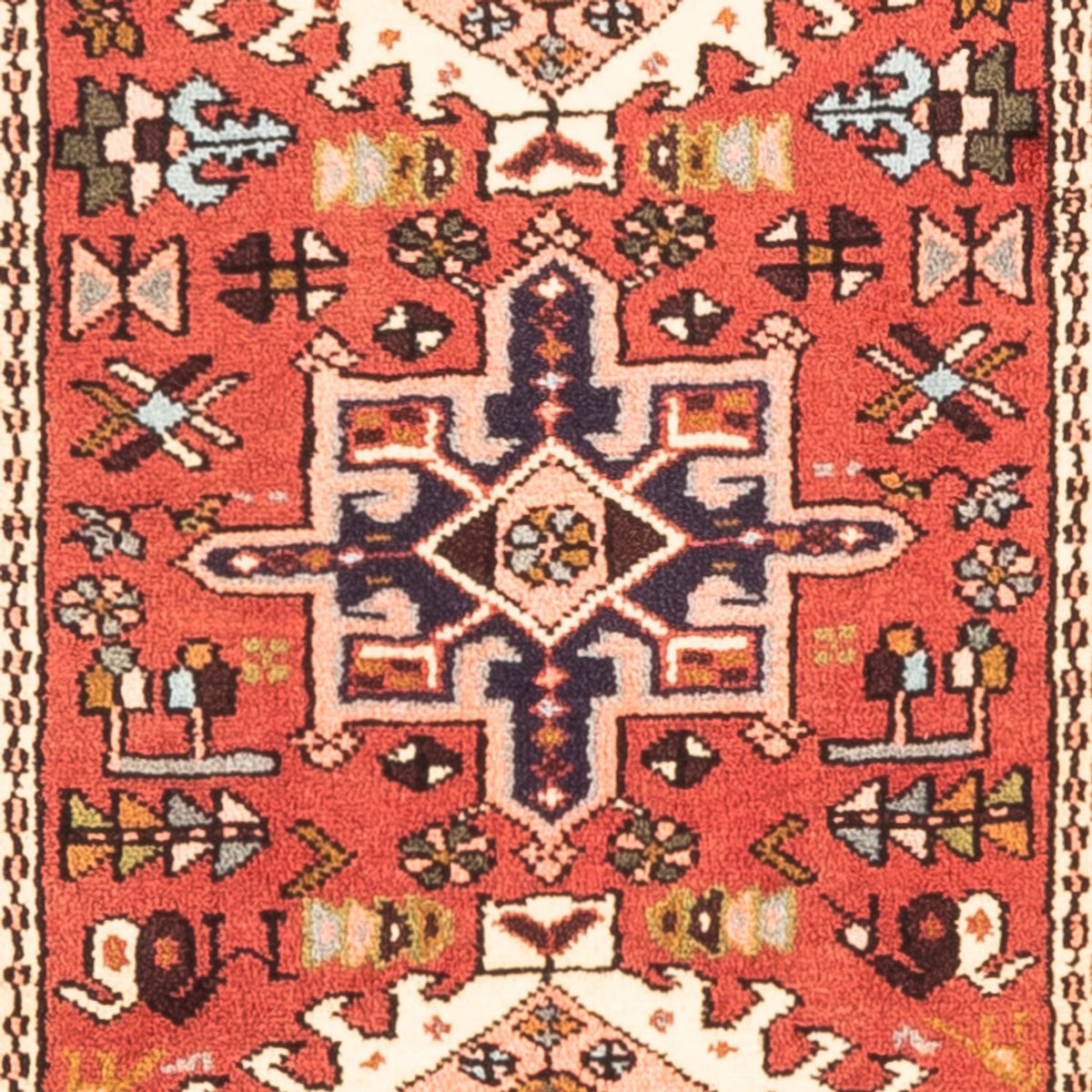 Loper Perzisch Tapijt - Nomadisch - 305 x 70 cm - rood