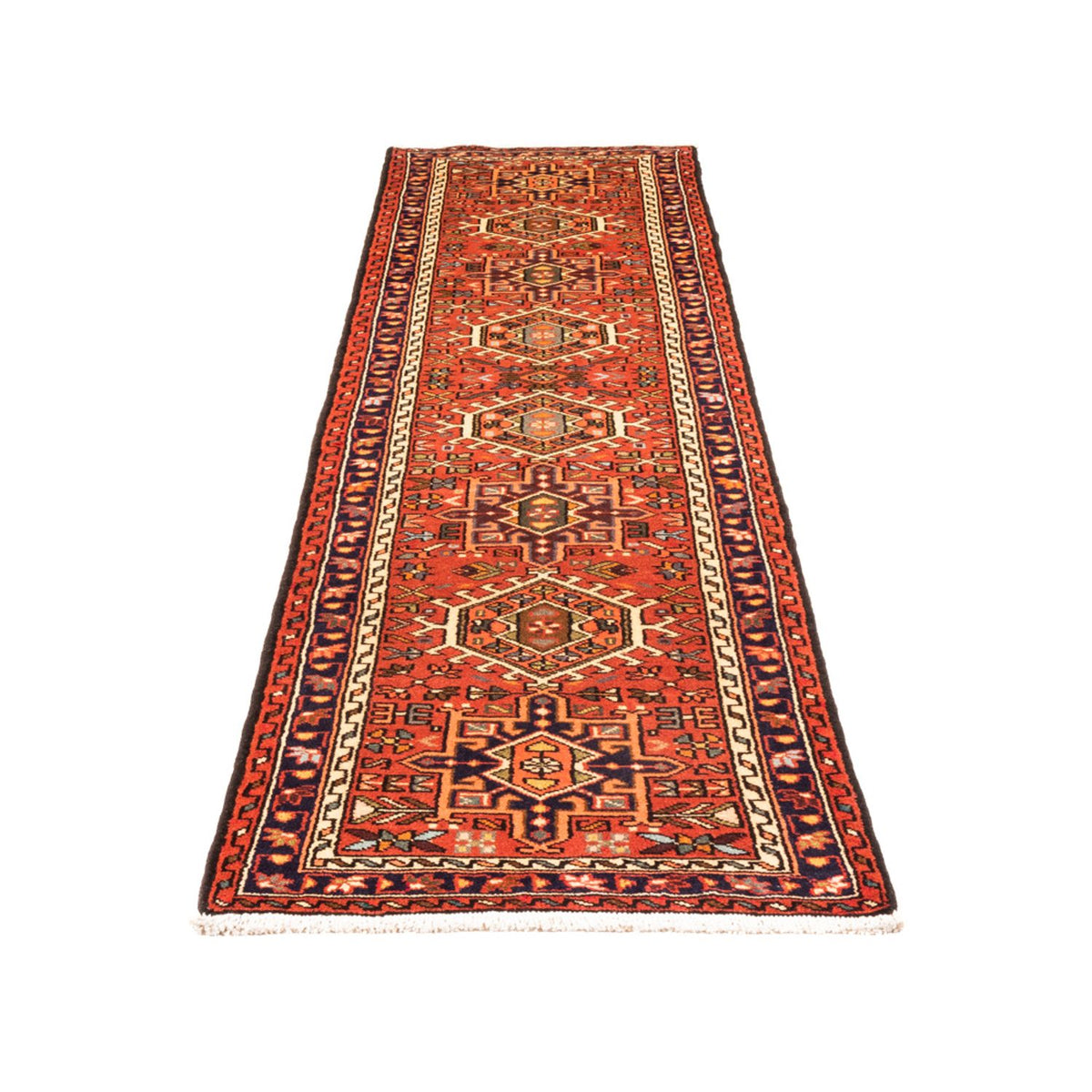 Loper Perzisch Tapijt - Nomadisch - 285 x 67 cm - rood