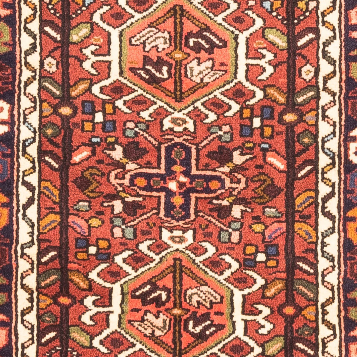 Loper Perzisch Tapijt - Nomadisch - 302 x 70 cm - rood