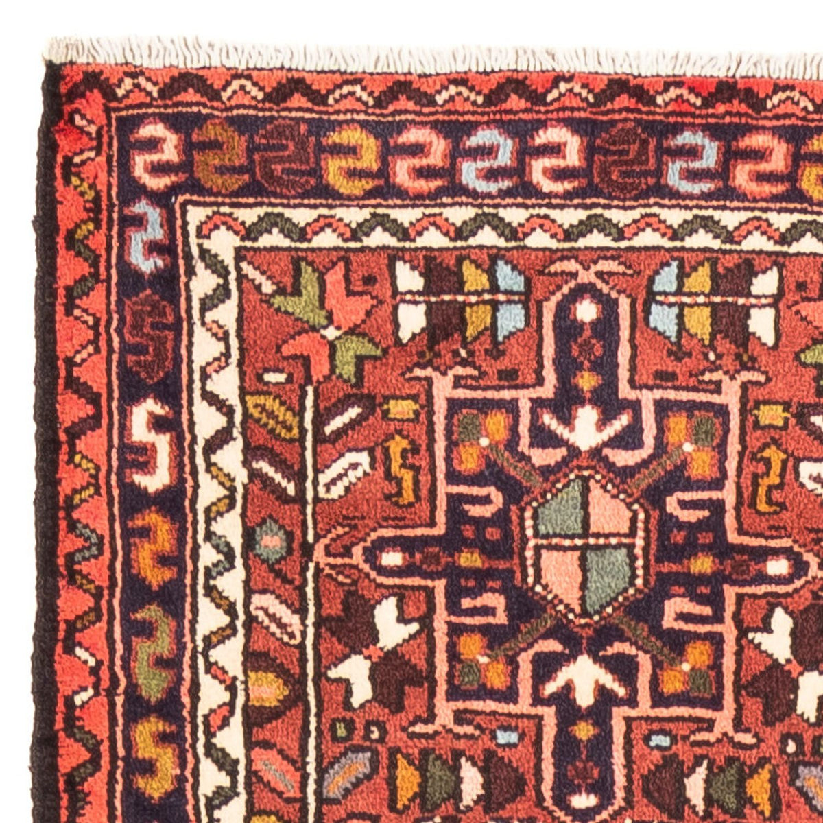 Loper Perzisch Tapijt - Nomadisch - 302 x 70 cm - rood