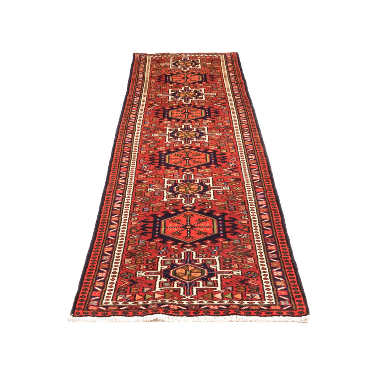 Loper Perzisch Tapijt - Nomadisch - 286 x 70 cm - rood