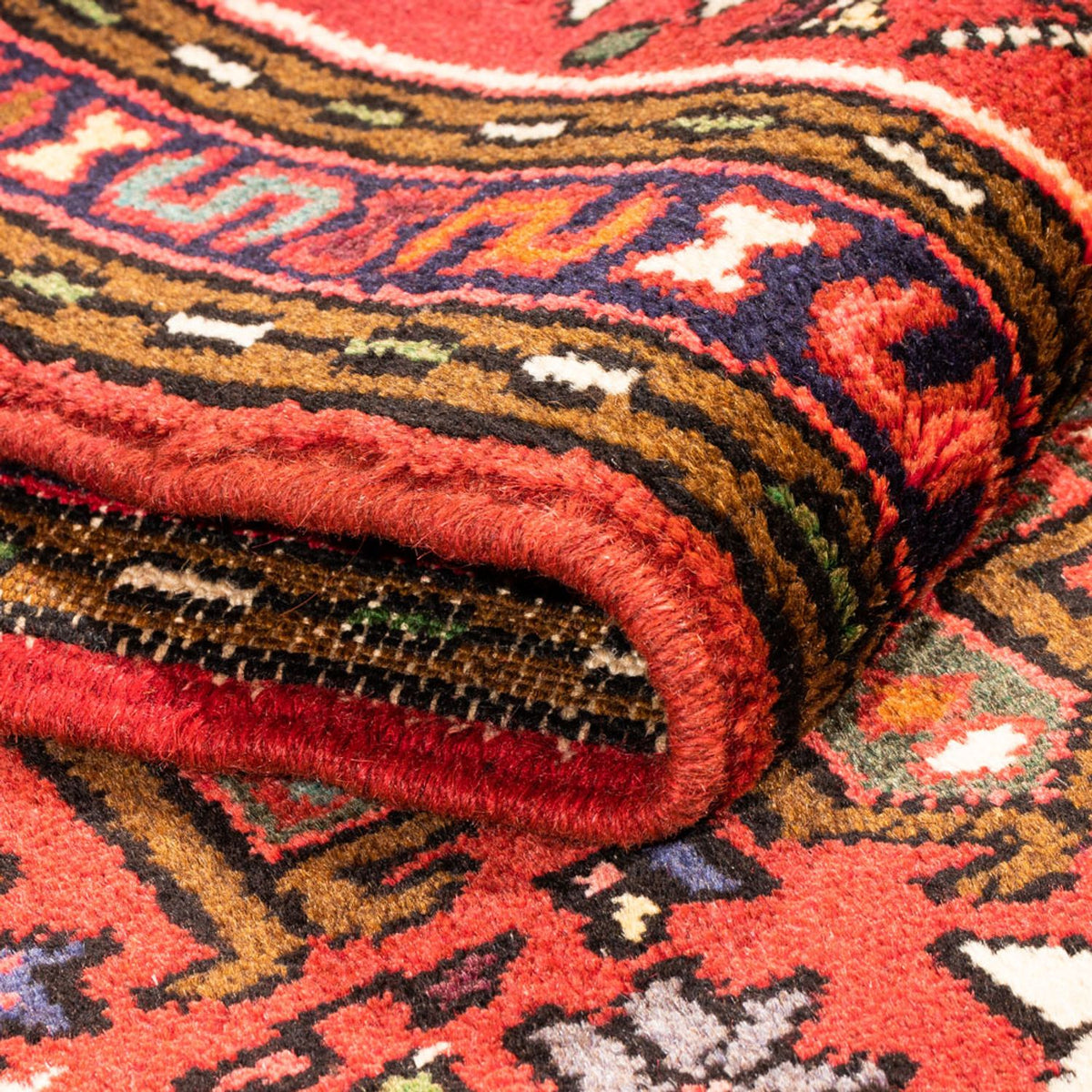 Loper Perzisch Tapijt - Nomadisch - 278 x 67 cm - rood