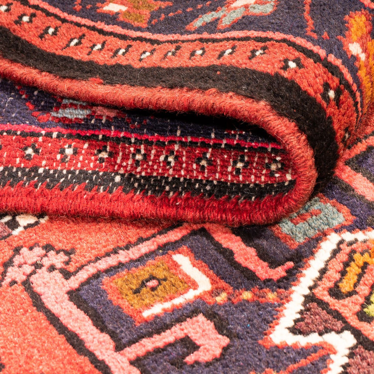 Loper Perzisch Tapijt - Nomadisch - 286 x 70 cm - rood