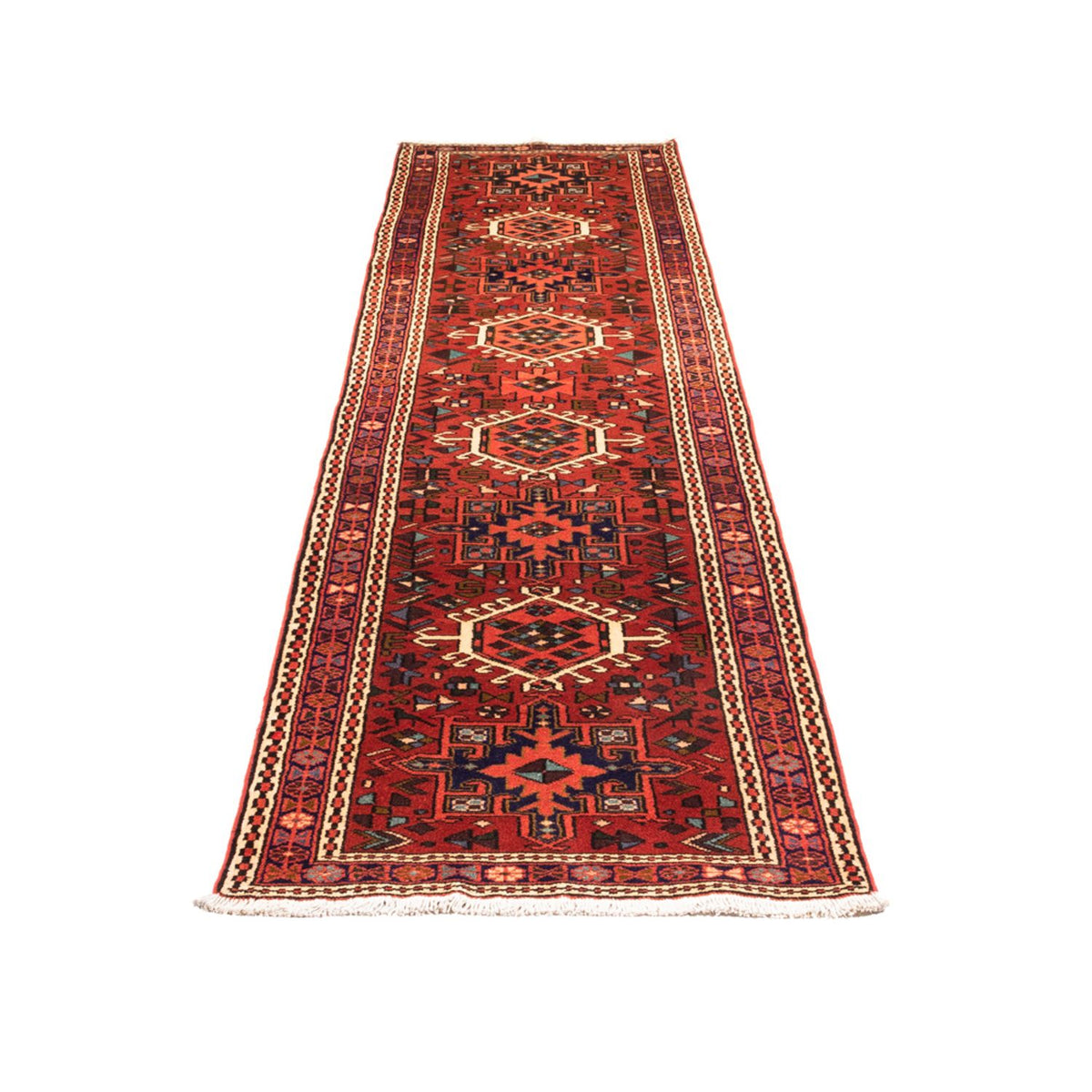 Loper Perzisch Tapijt - Nomadisch - 284 x 69 cm - rood
