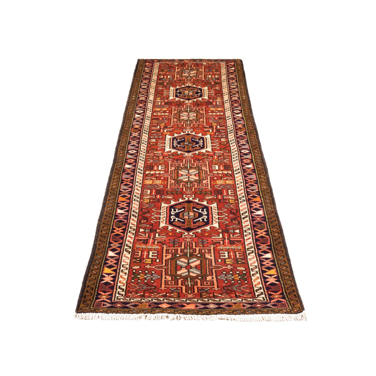 Loper Perzisch Tapijt - Nomadisch - 282 x 70 cm - rood