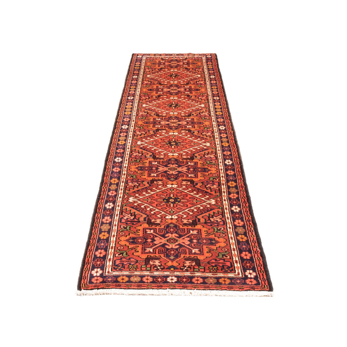 Loper Perzisch Tapijt - Nomadisch - 294 x 70 cm - rood