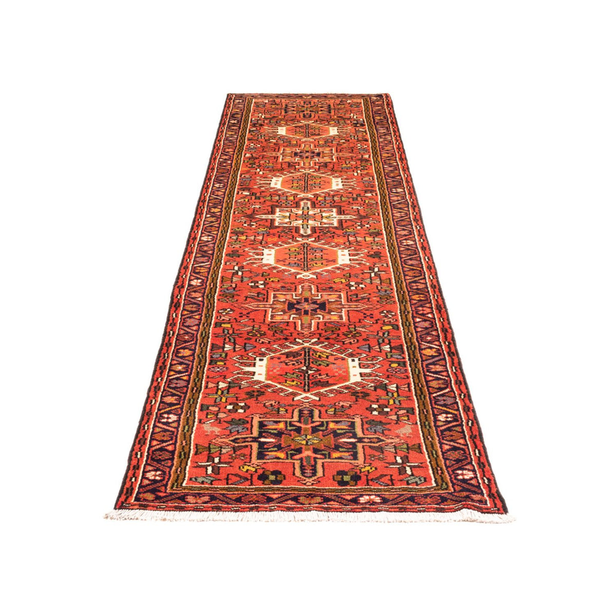 Loper Perzisch Tapijt - Nomadisch - 286 x 76 cm - rood