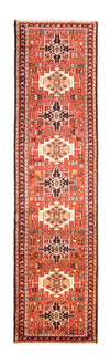 Qaraja Tapijt 77x292cm - Perzisch tapijt - Loper / Rood / 77 x 292 cm Loper