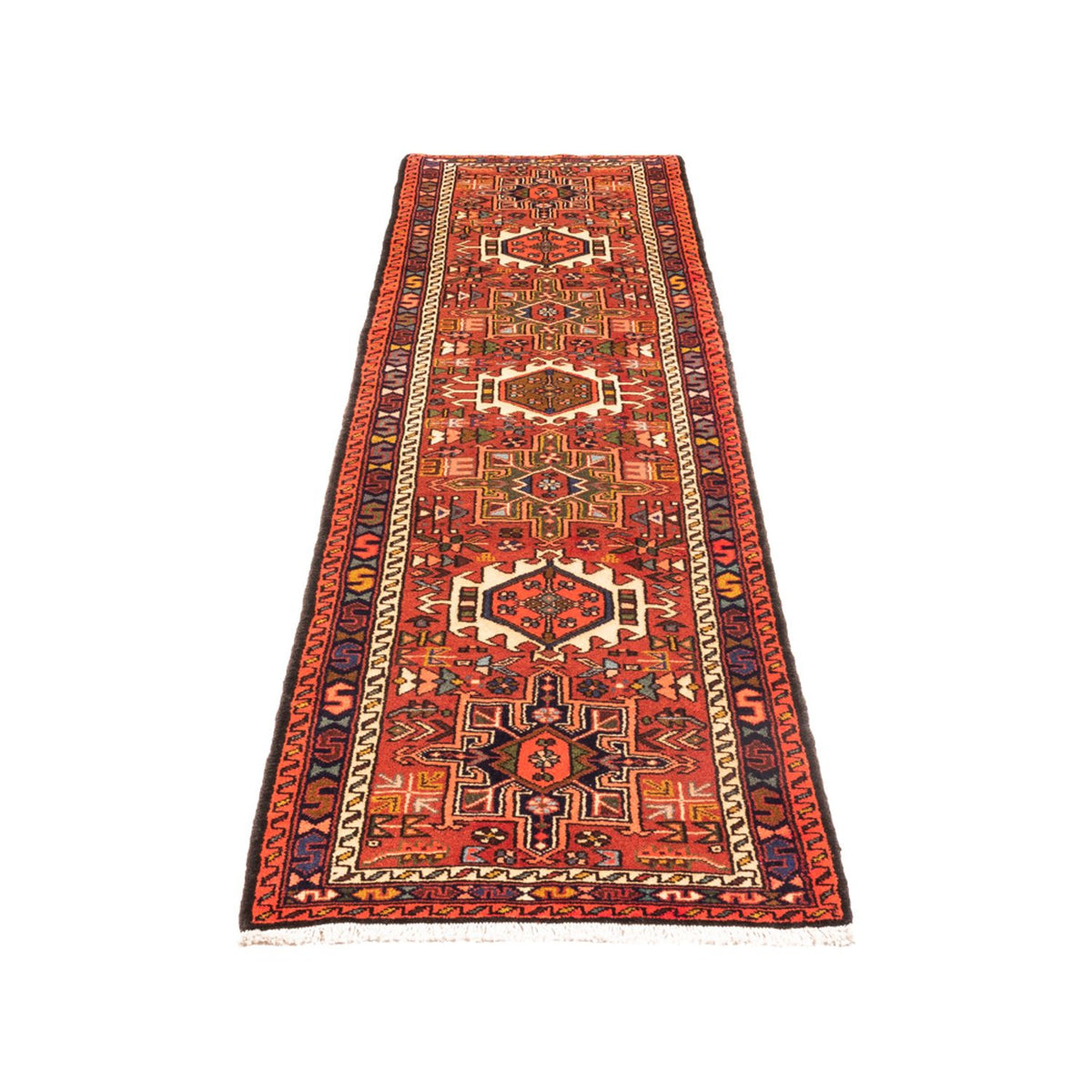 Loper Perzisch Tapijt - Nomadisch - 282 x 74 cm - rood