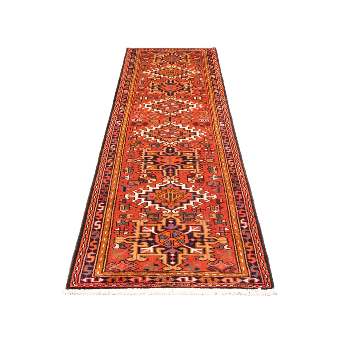 Loper Perzisch Tapijt - Nomadisch - 290 x 77 cm - rood