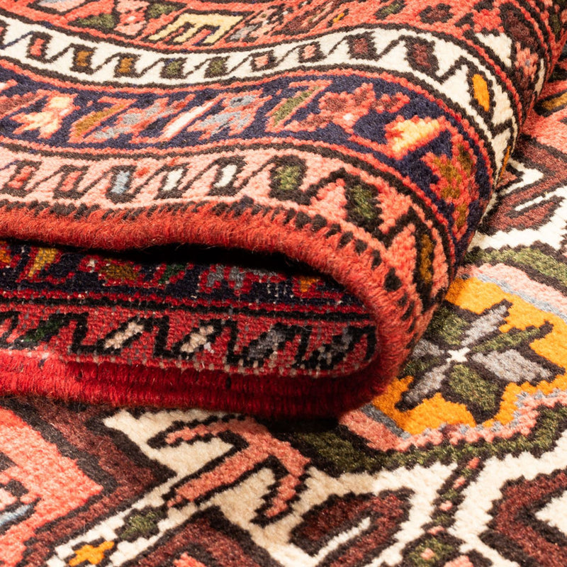 Loper Perzisch Tapijt - Nomadisch - 394 x 73 cm - rood