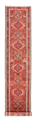 Loper Perzisch Tapijt - Nomadisch - 388 x 80 cm - rood