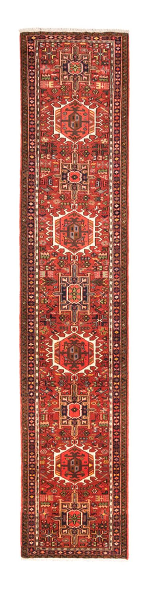 Loper Perzisch Tapijt - Nomadisch - 380 x 74 cm - rood
