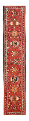 Loper Perzisch Tapijt - Nomadisch - 374 x 76 cm - rood